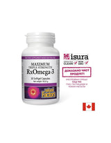 Fish Oil 1425 mg (triple concentration EPA 600 mg/ DHA 300 mg) - Heart, Concentration and Vision, 30 softgel capsules