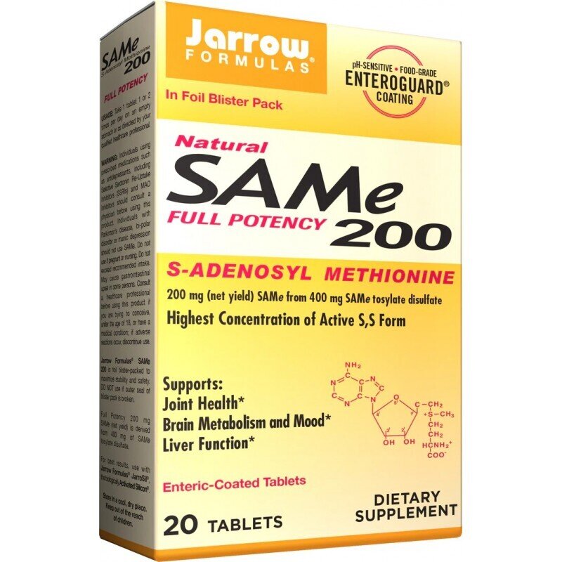 SAM -E 200 mg - 20 tablečių
