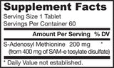 Sam -e 200 mg - 60 comprimidos