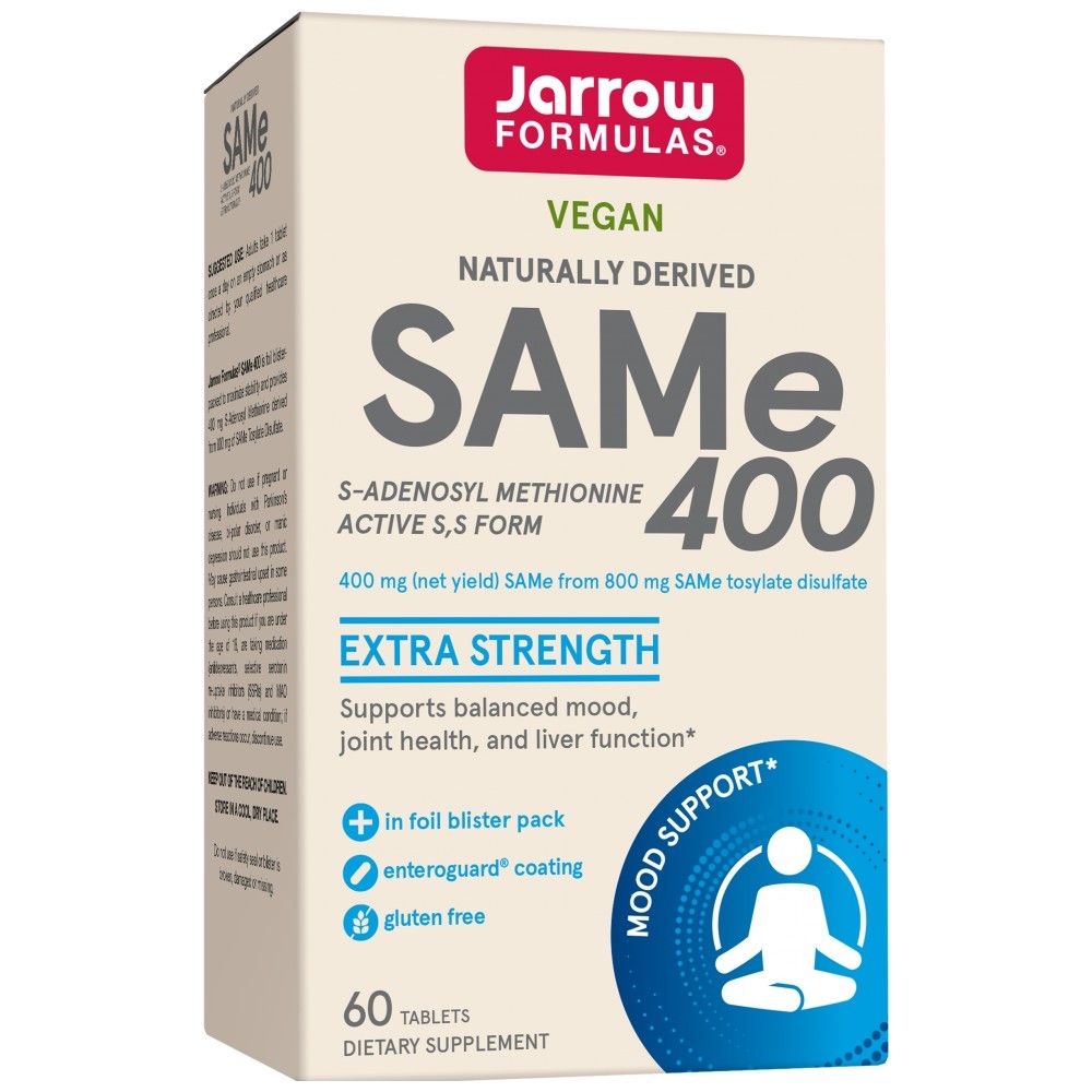SAM-e 400 mg - 60 Tablets