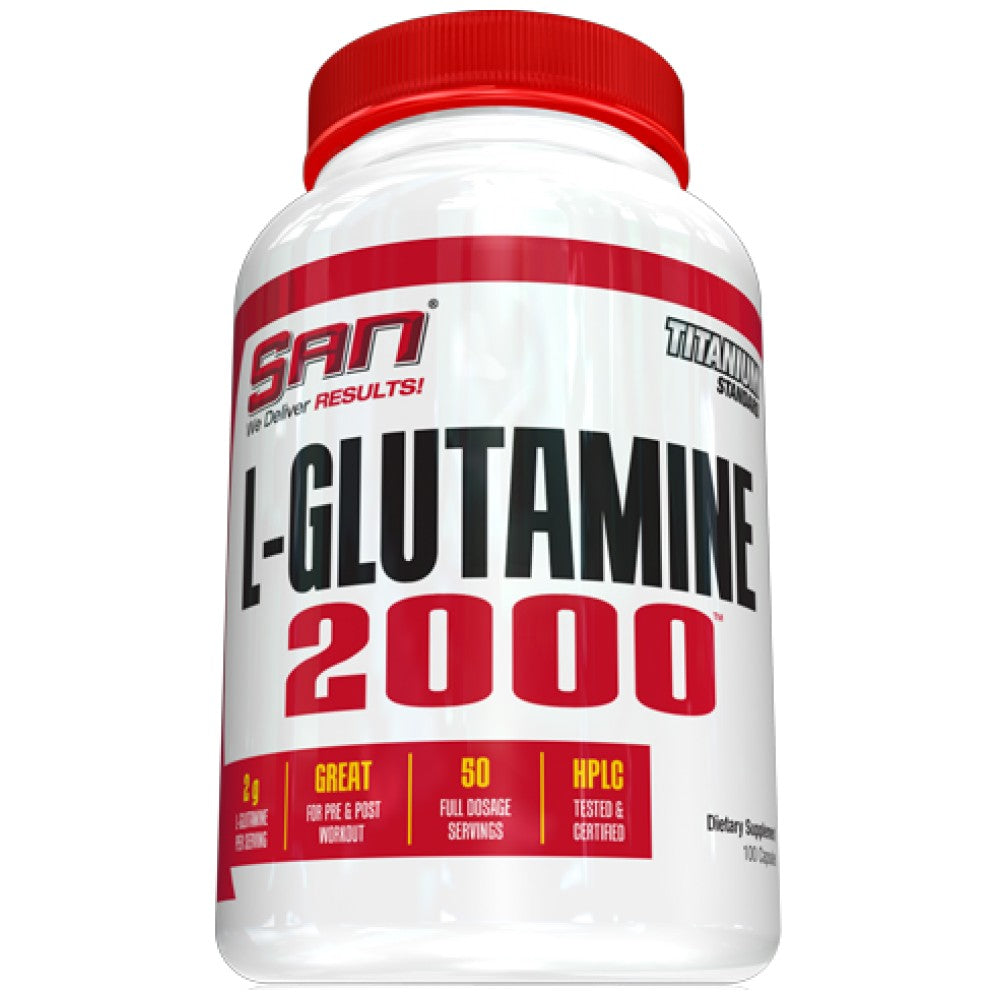 L-Glutamine 2000 100 kapsulės