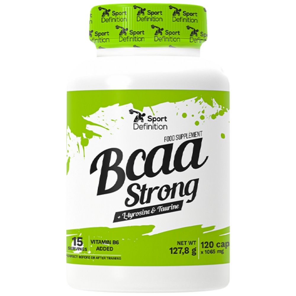 „BCAA Strong“ - 120 kapsulių