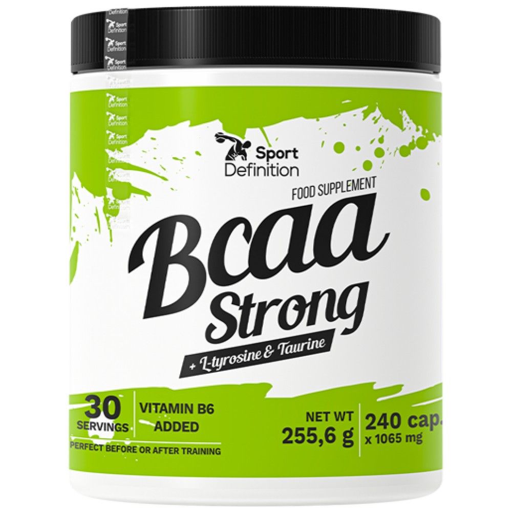 „BCAA Strong“ - 240 kapsulės