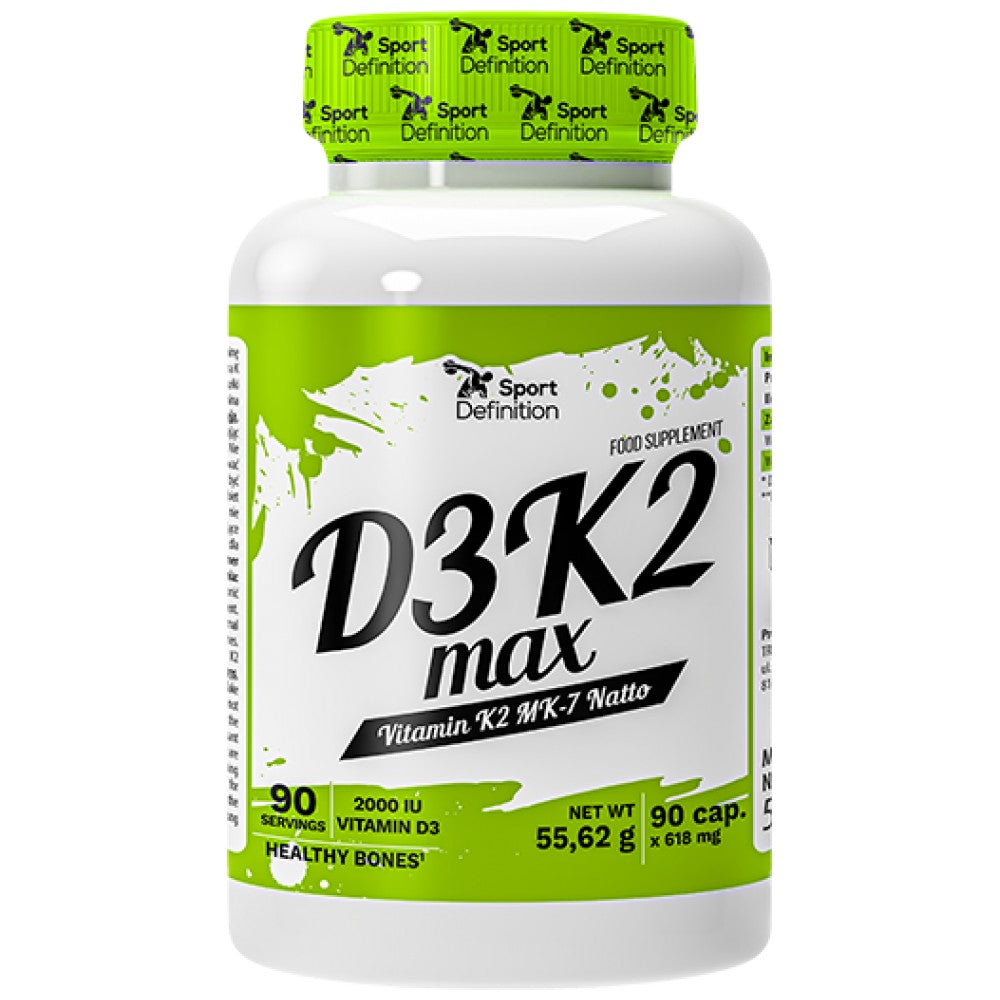 D3 + K2 max 90 capsules