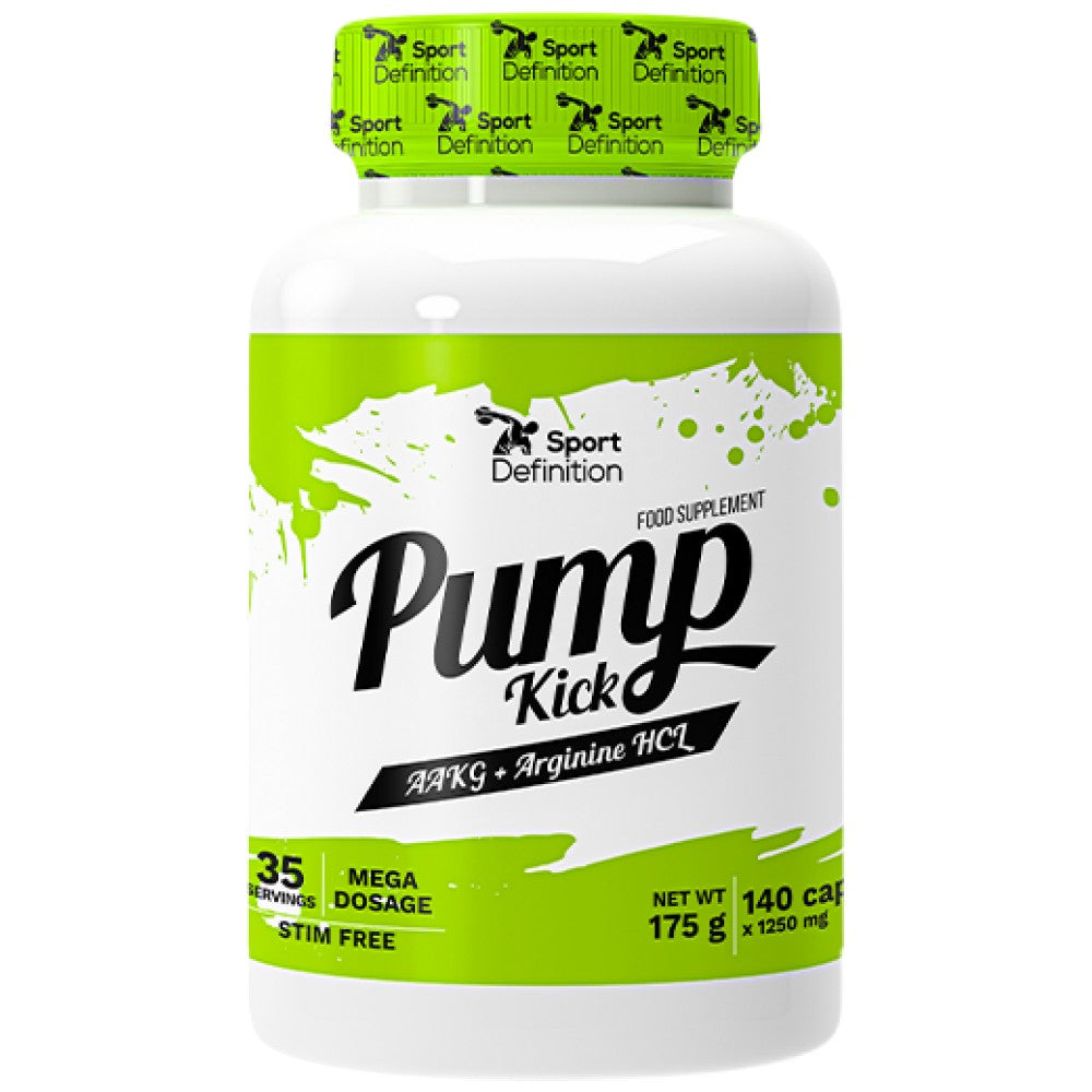 Pump Kick Caps - 140 capsules