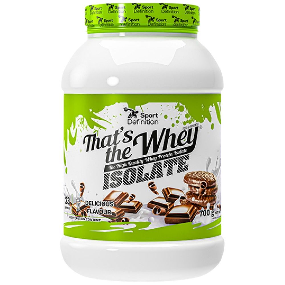 That's the Whey Isolate - 700 grams