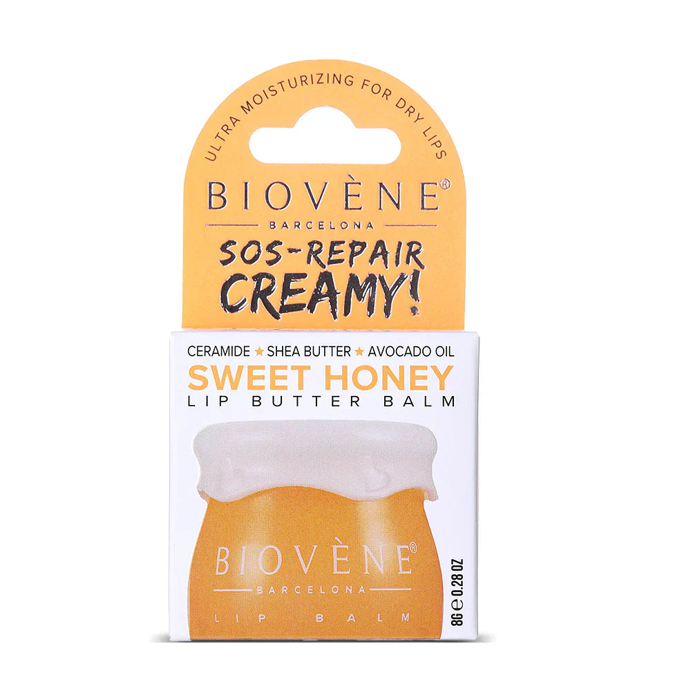 Lip balm with honey and ceramides – SOS restoring - 8 grams