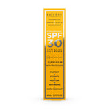 Moisturizing facial sunscreen SPF 30 with anti-aging hyaluronic acid - 40 ml