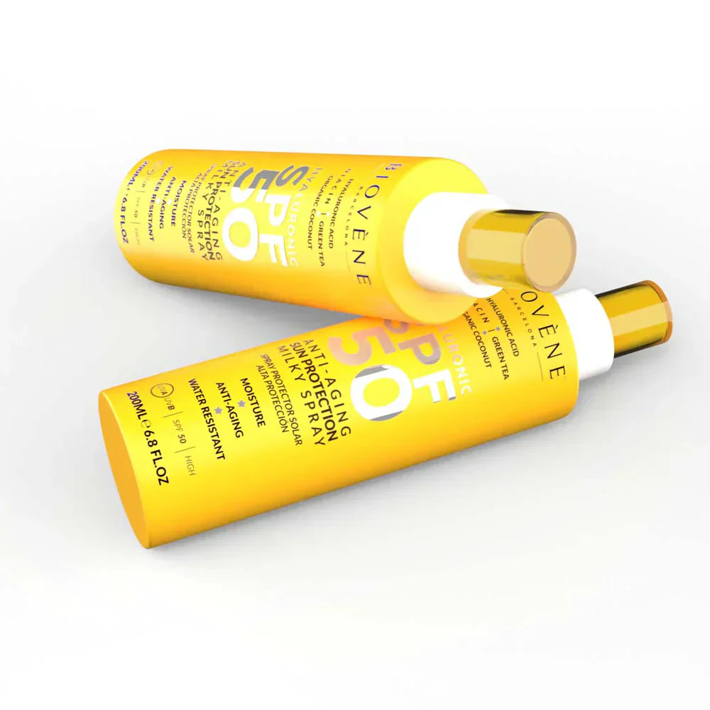 Sunscreen for face and body SPF 50 with anti-aging hyaluronic acid - 200 ml