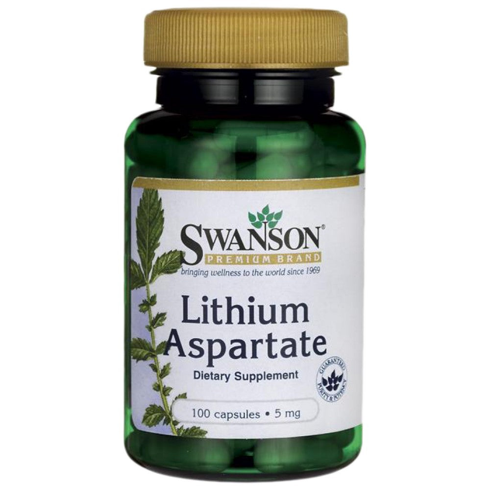 Lithium Aspartate 5 mg 100 Kapselen