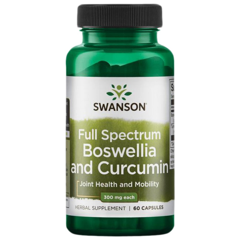 Full Spectrum Boswellia and Curcumin - 60 capsules