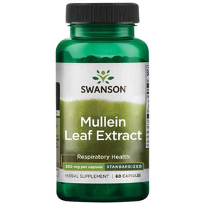 Full Spectrum Mullein Leaf 500 mg - 60 capsules - Nutra Best Europe