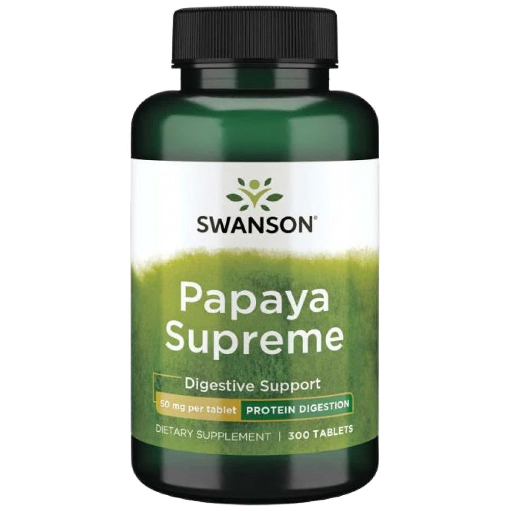 Papaya Supreme 50 mg - 300 tablets