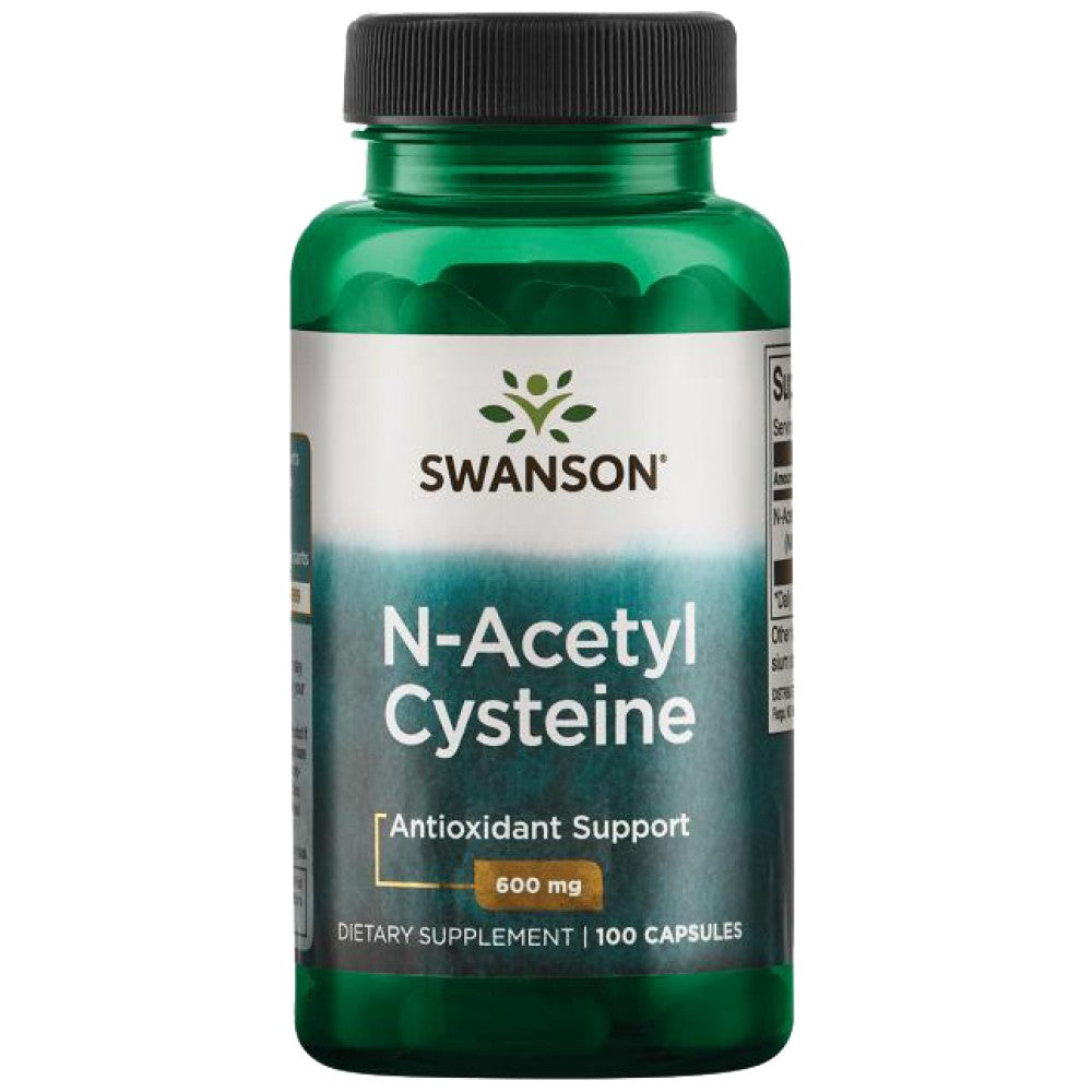 NAC N-Acetyl Cysteine ​​600 mg 100 capsules