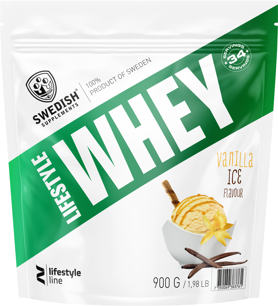 SWEDISH Supplements Lifestyle Whey [900 grams, 34 Doses]