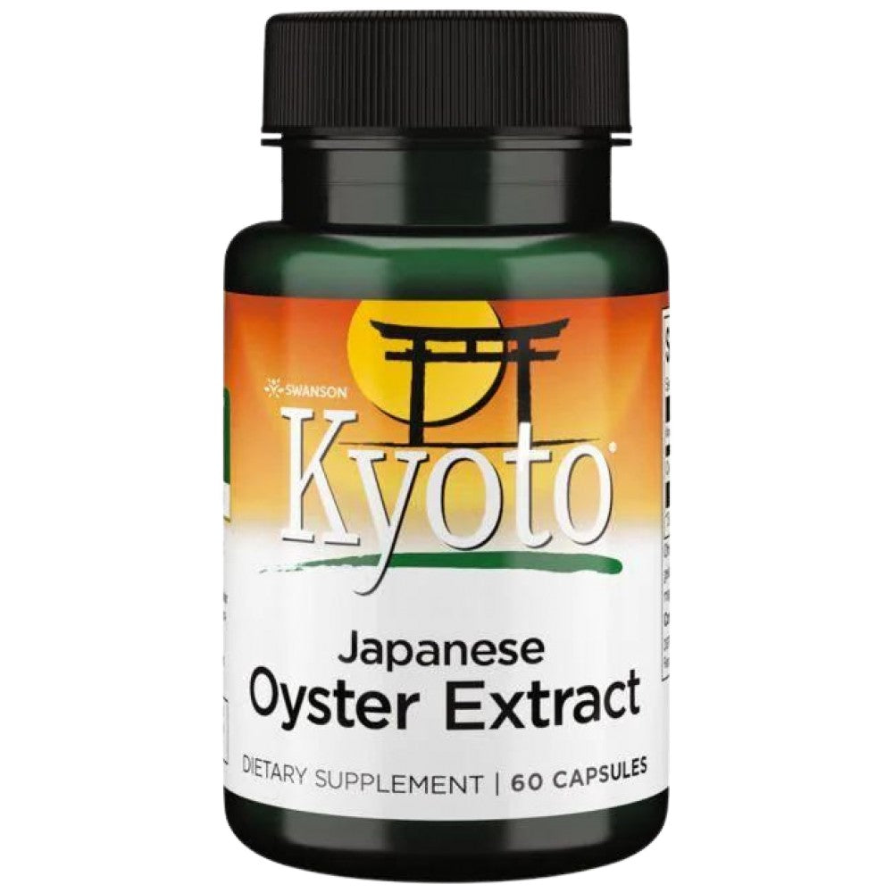 Extrato de ostra japonesa de Kyoto 500 mg - 60 cápsulas