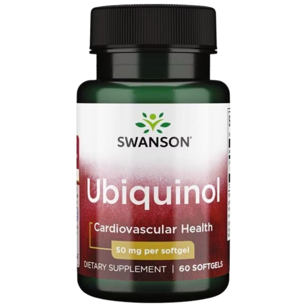 Ubiquinol 50 mg - 60 Gel Capsules