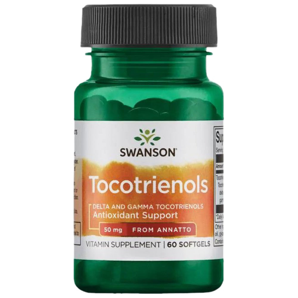 Tocotrienols 50 mg - 60 cápsulas de gel