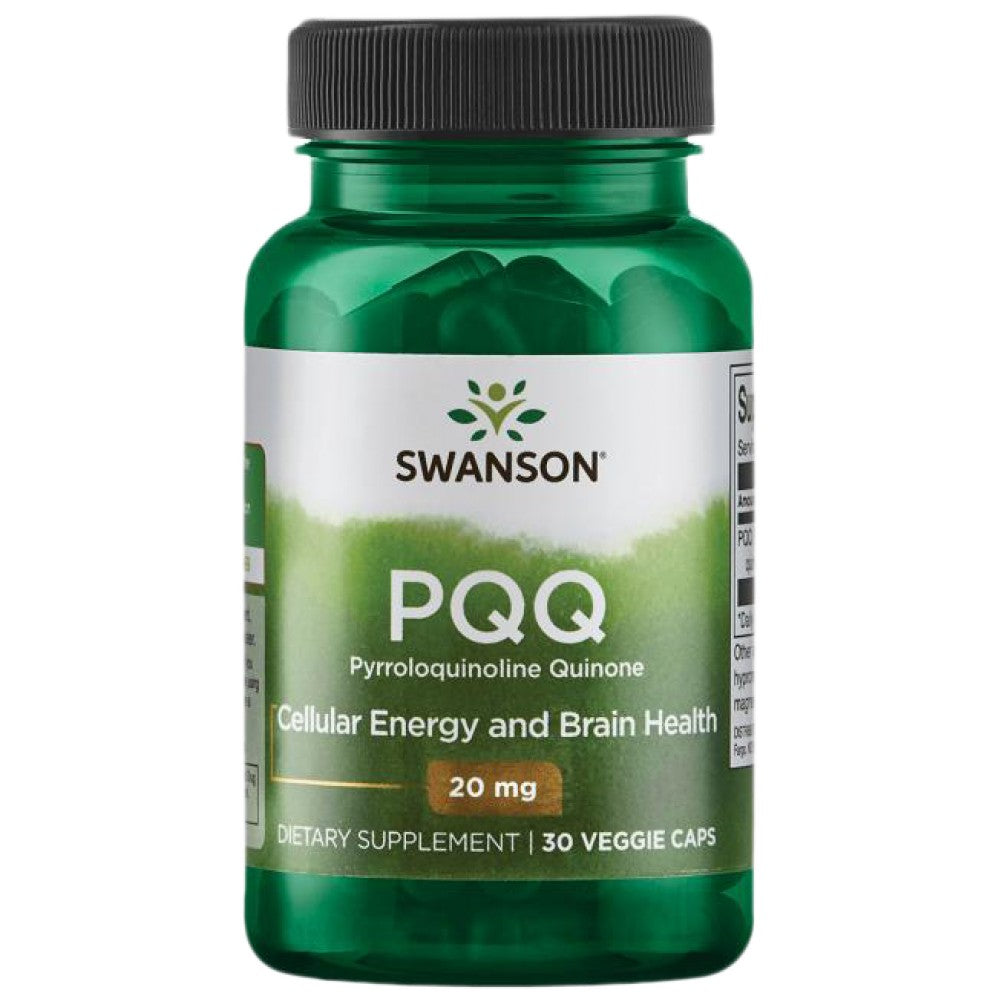 PQQ 20 mg / Pyrroloquinoline Quinone - 30 capsules