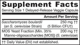 Saccharomyces Boulardii + MOS - 90 capsules