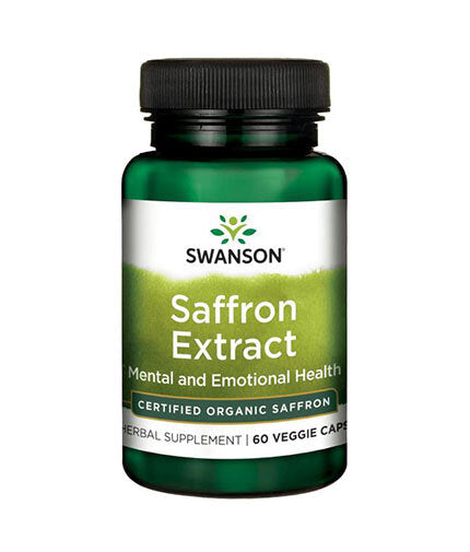 Extrato de açafrão 2% Safranal 30 mg - 60 cápsulas