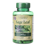 Salvia (Sage Leaf) (SAGE) 285mg 100 Cápsulas Holanda y Barrett
