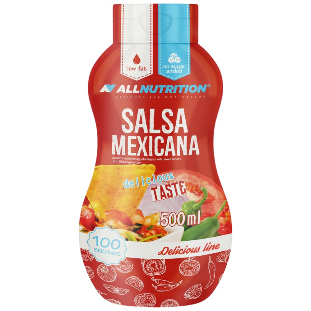 Nulová kalorická omáčka Salsa Mexicana - 500 ml
