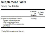 Saw Palmetto / Astaxanthin Prostate Complex 60 Gel capsules