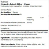Ekstrakt schizandra 500 mg 60 kapsułek