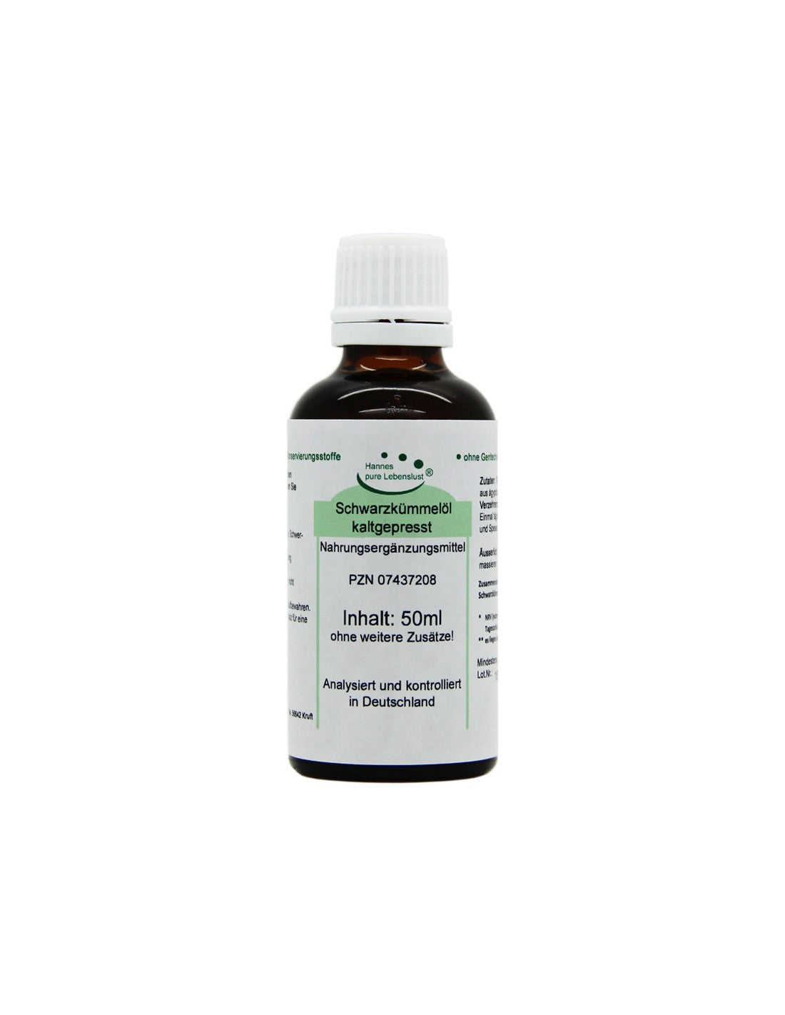 Schwarzkümmelöl - Cold Pressed Black Cumin Oil, 50 ml drops El Compra