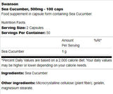 Zeekomkommer 500 mg 100 capsules