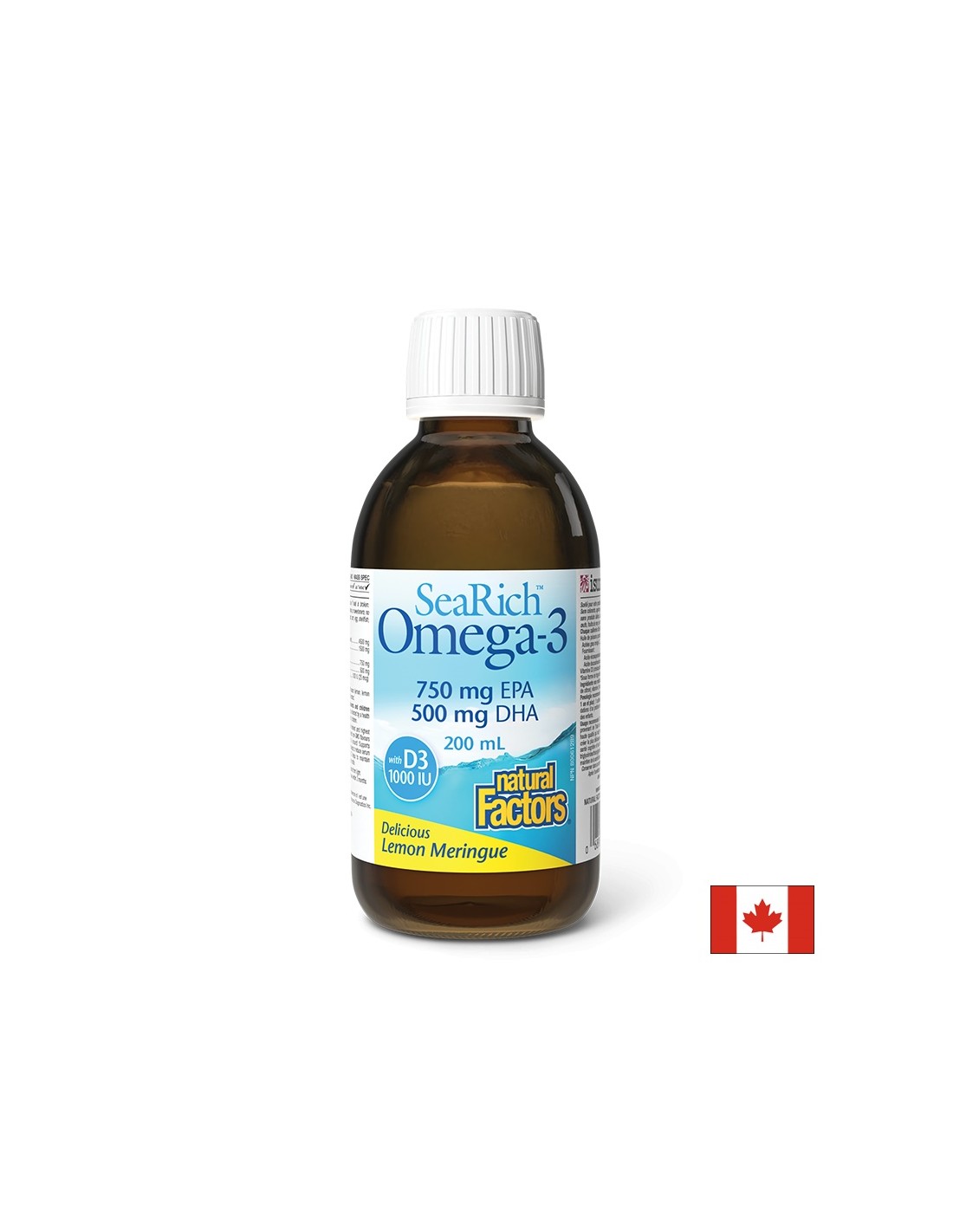 SeaRich Omega-3 4500mg | With Vitamin D3 1000 IU - 200 ml