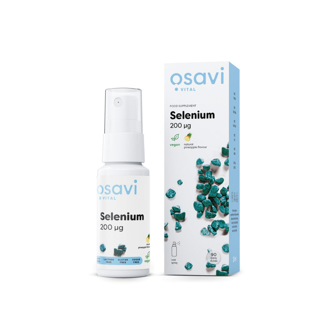 Spray oral de selênio 200 mcg - 26 ml