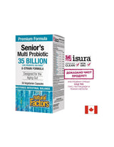 Senior's Multi Probiotic | 35 Billion Live Cultures, 8 Strains - 30 capsules