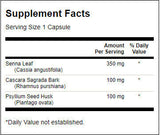 Senna/Psyllium/Cascra Complex 550 mg - 90 capsules