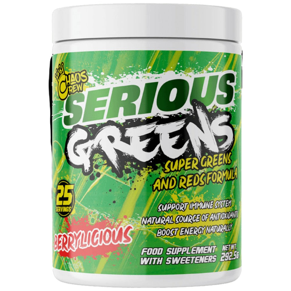 Verdes serios | Fórmula de Verdes y Rojos - 292.5 gramos