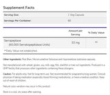 Serrapeptase 60,000 SPU [60 capsules, 60 doses]