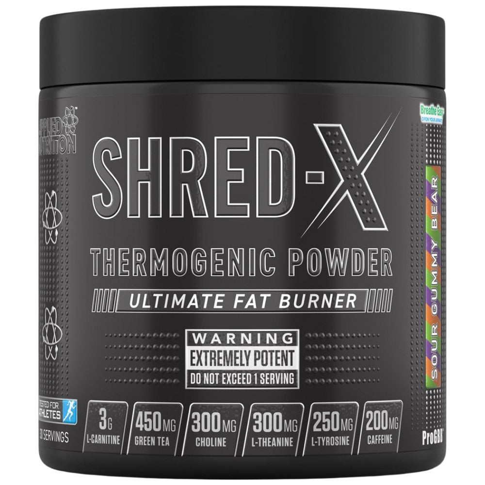 Shred-X Thermogenic Powder | Ultimate Fat Burner - 300 grams