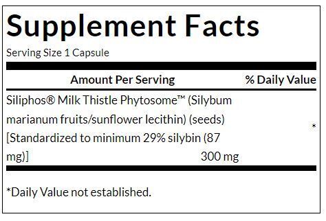 Siliphos marial ostrotře fytosom 300 mg - 60 tobolek
