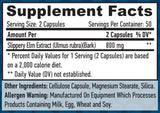 „Slepper Elm“ 400 mg. / 100 WCAPS.