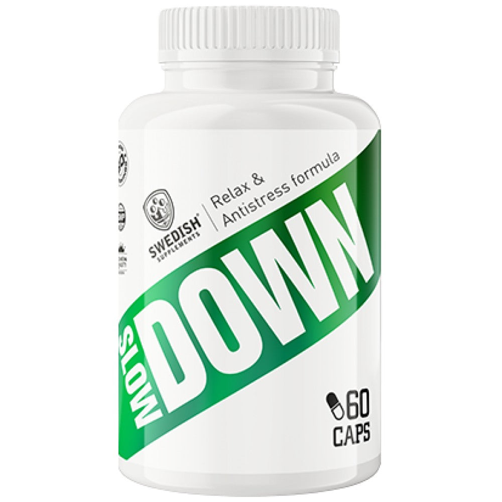 Slow Down | Relax &amp; Antistress Formula - 90 capsules