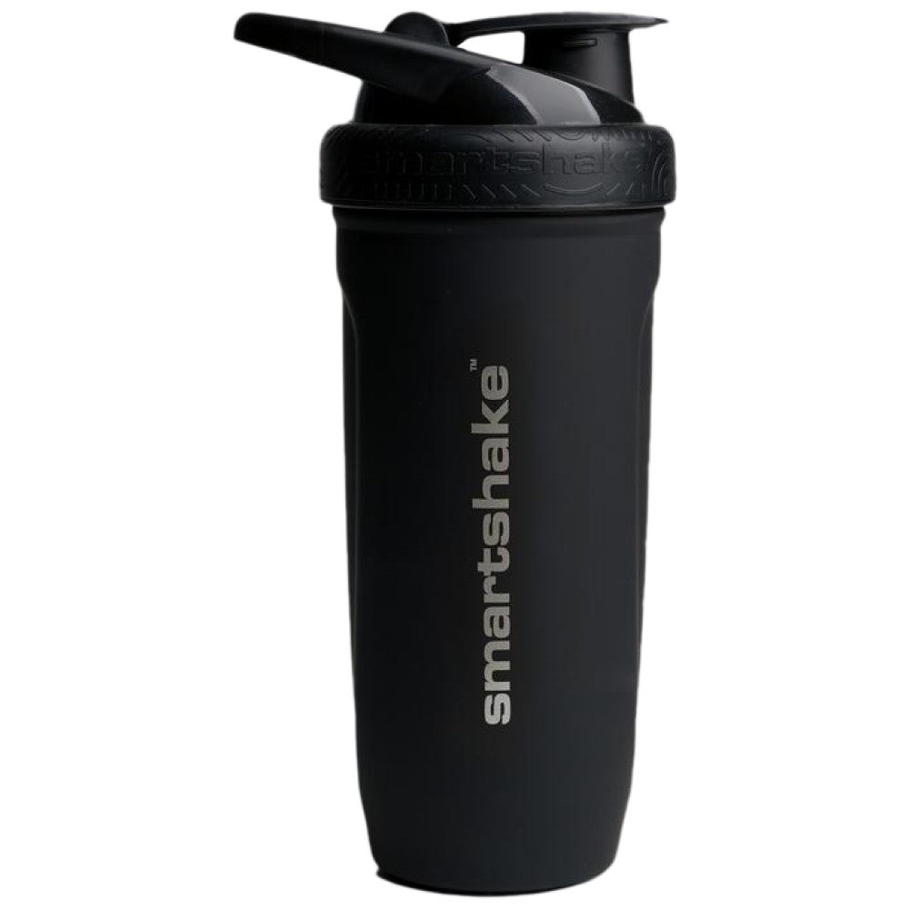 Smart Reinforce Stainless Steel Shaker | Black - 900 ml