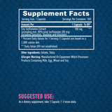 Soy Isoflavones 80% Extract NON-GMO 100mg / 100 Caps.