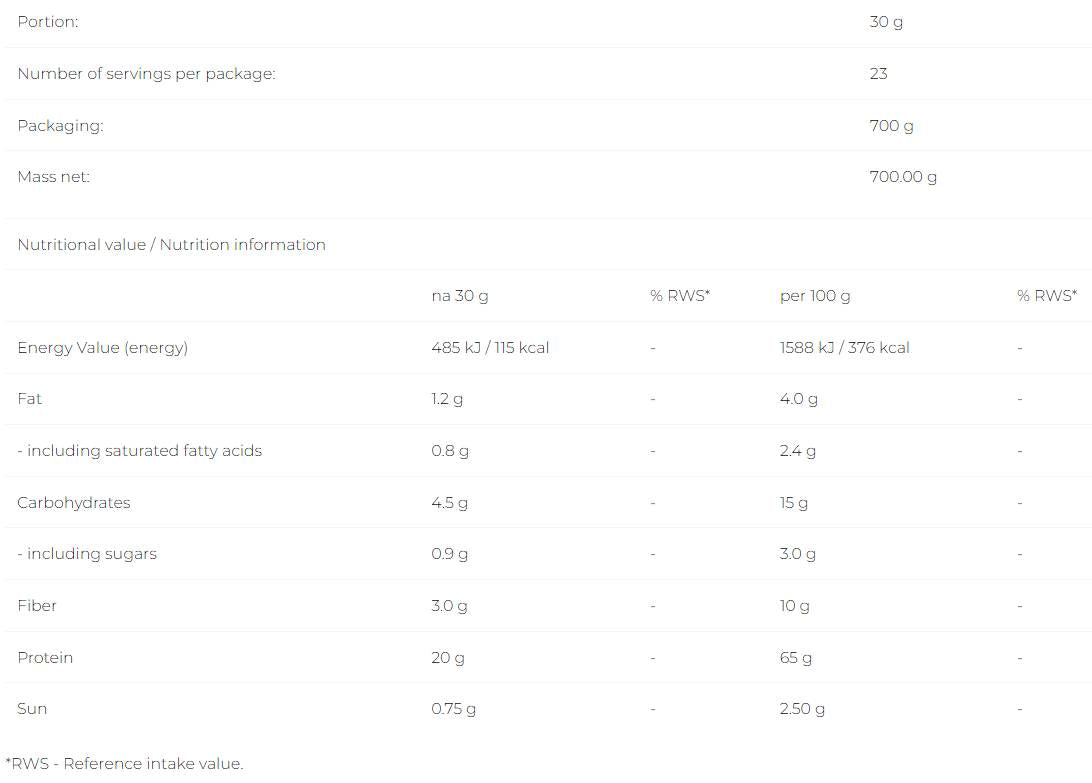 Soy Protein - 700 grams