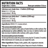 Spartan Force BCAA Leuzea 100 Tablets