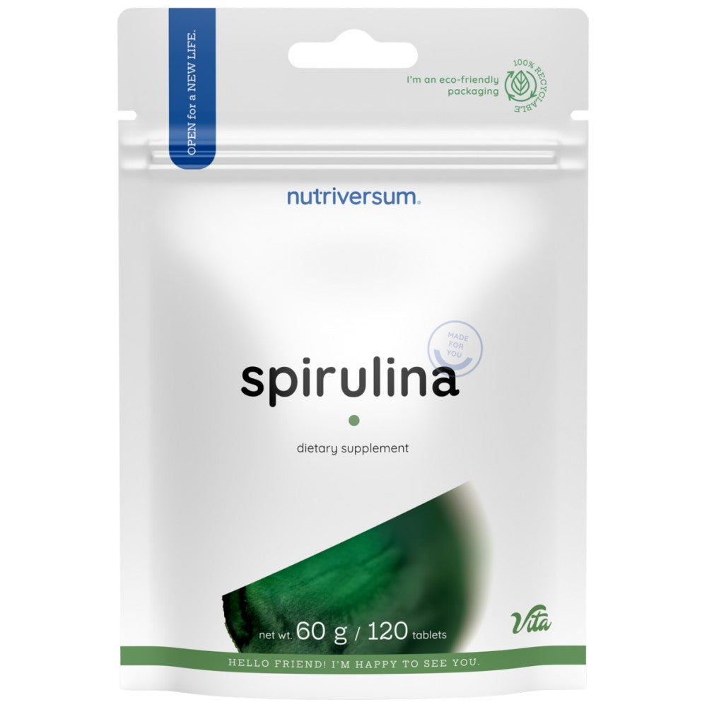 Spirulina 1940 mg - 120 Tablets