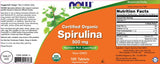 Spirulina 500 mg - 200 Tablets