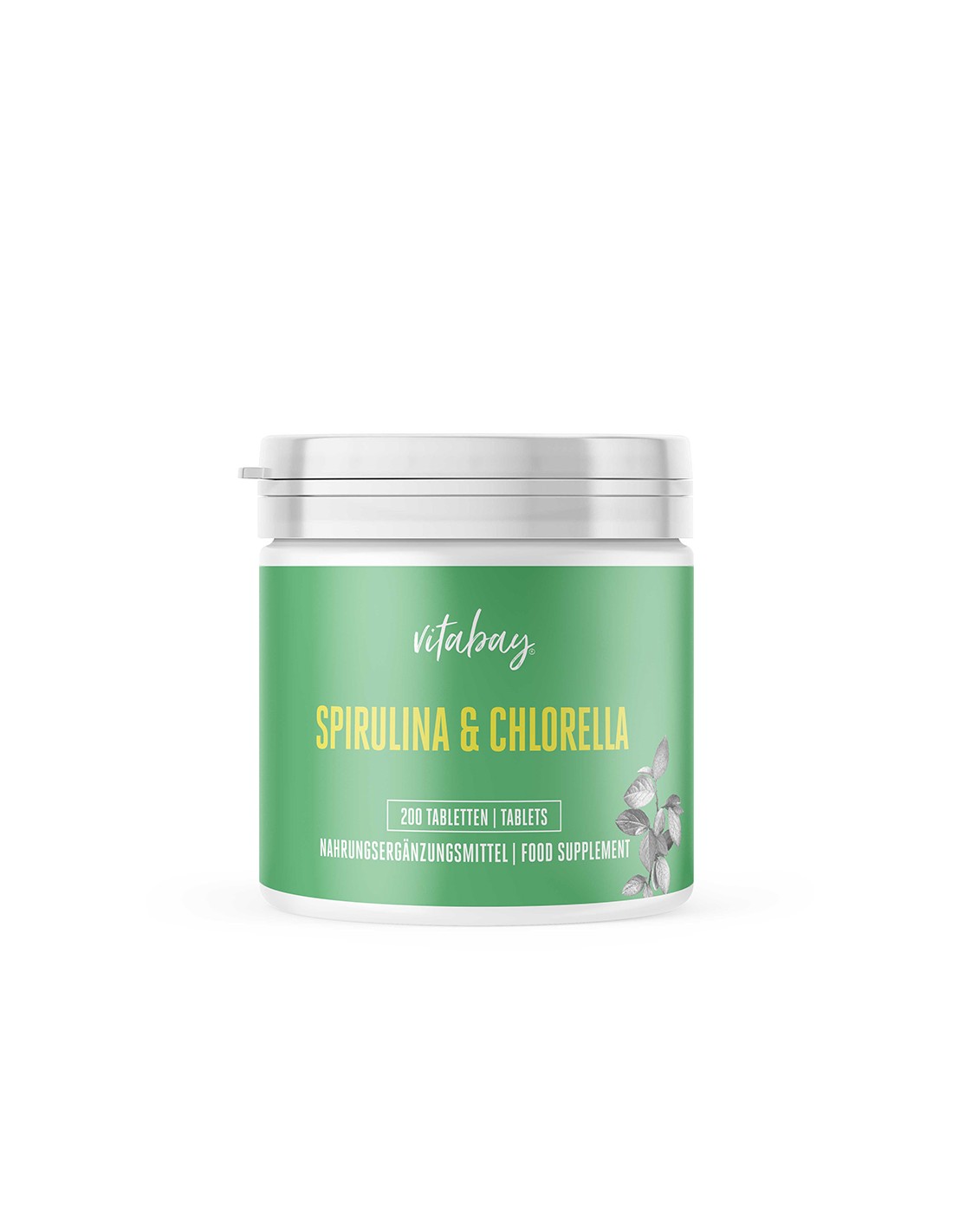 Spirulina &amp; Chlorella Extrakt - Spirulina a Chlorella, 200 tablet <tc>Vitabay</tc>
