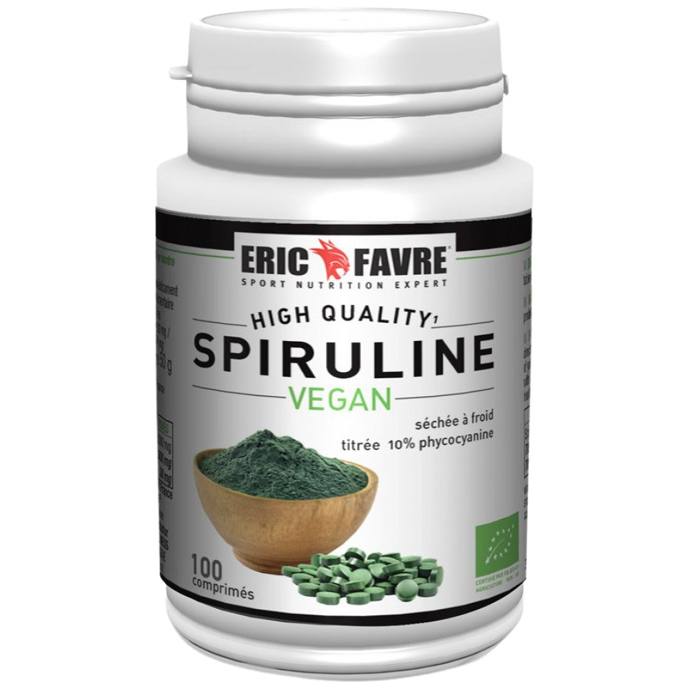 Spirulininis | Veganiškas bio 500 mg - 100 tablečių