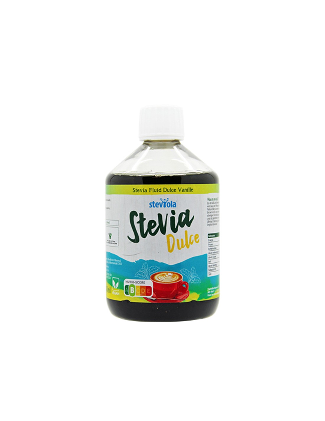 Liquid stevia, with the aroma of dulce de leche and vanilla Steviola®, 500 ml